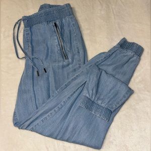 Cato Faux Denim Joggers